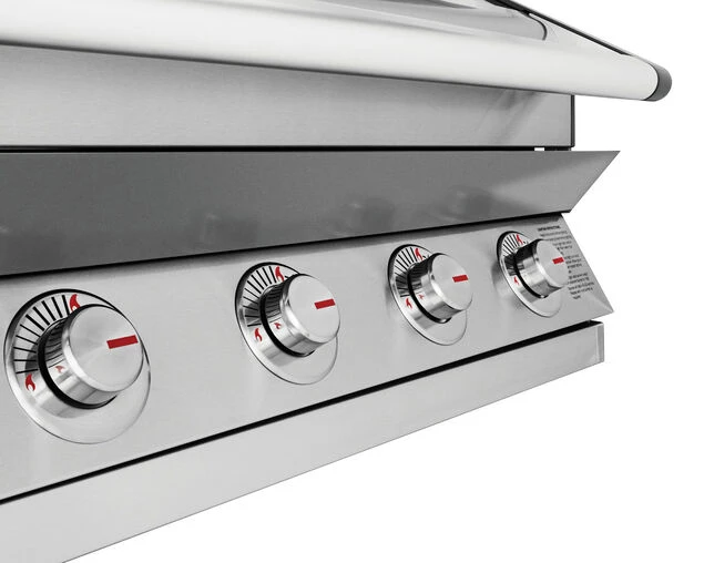 BeefEater 1600 Series 4 Burner Stainless Steel Build In BBQ - Image 6