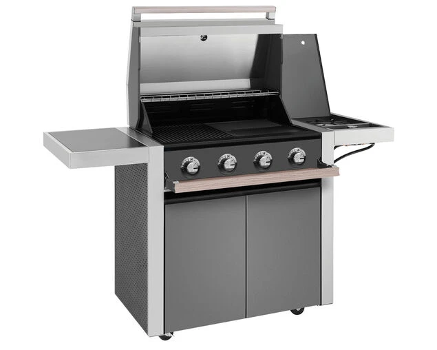 BeefEater 1500 Series - 4 Burner BBQ With Side Burner - Image 2