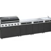 Beefmaster Classic 6 Burner BBQ Kitchen On Classic Cart