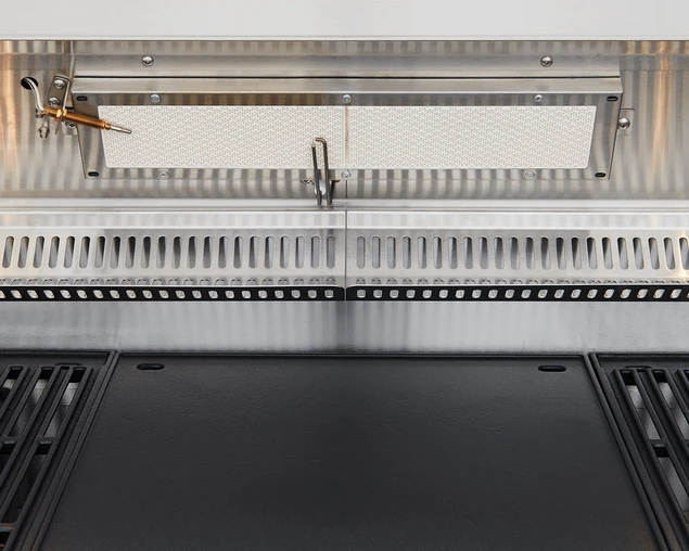 BeefEater 7000 Premium 4 Burner Flame Failure BBQ On Side Burner Cart - Image 13