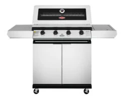 BeefEater 1200 Series - 4 Burner Stainless Steel BBQ With Side Burner
