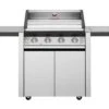 BeefEater 1600 Series - 4 Burner Stainless Steel BBQ With Side Burner (Silver)