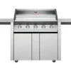 BeefEater 1600 Series - 5 Burner Stainless Steel BBQ With Side Burner (Silver)