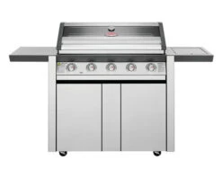 BeefEater 1600 Series - 5 Burner Stainless Steel BBQ With Side Burner (Silver)