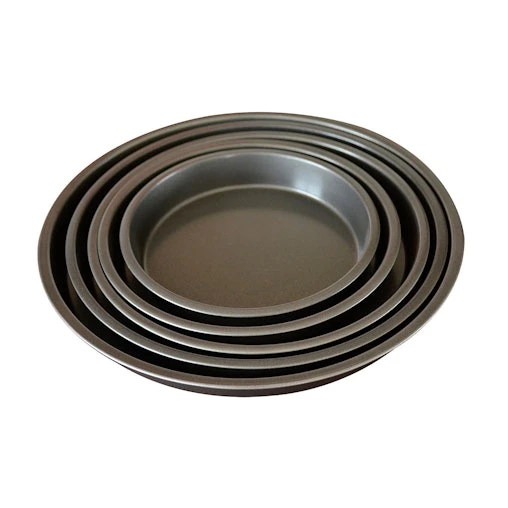 SOGA 6X 10-inch Round Black Steel Non-stick Pizza Tray Oven Baking Plate Pan - Image 12