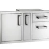 Fire Magic Grills Access Door With Platter Storage & Double Drawer