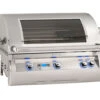 Fire Magic Grills Echelon E790i 3 Burner Built-In BBQ (H Shaped Burners) With Digital Thermometer And Magic Window