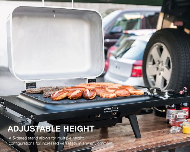 Everdure By Heston Blumenthal FORCE 2 Burner BBQ With Stand - Image 8