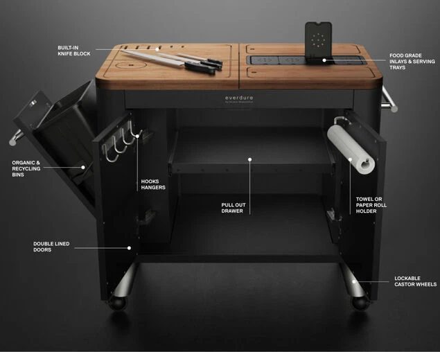 Everdure By Heston Blumenthal Mobile Preparation Kitchen - Image 3