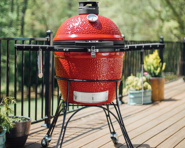 Kamado Joe Classic D&C On Cart Series II - Red - Image 2