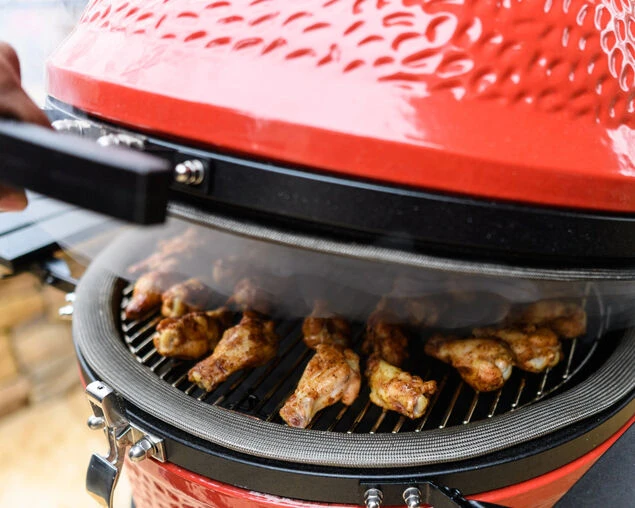 Kamado Joe Classic D&C On Cart Series II - Red - Image 8