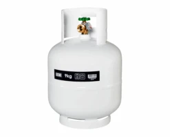 Empty 9kg LPG Gas Cylinder Bottle With Gauge And LCC-27 Safety Protection