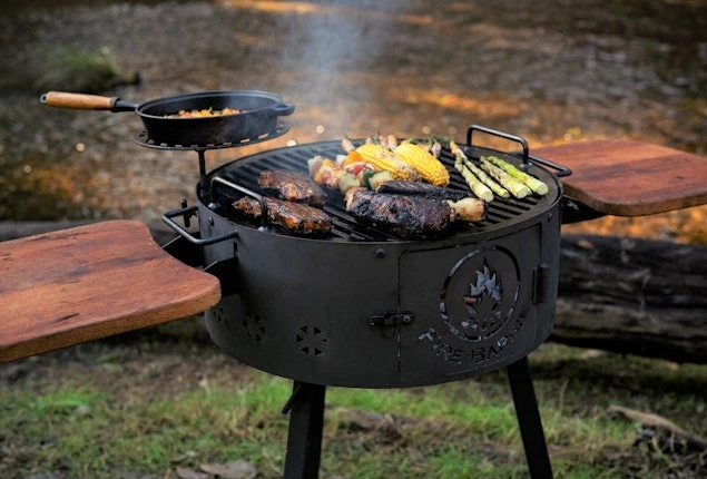 FireBarbie Portable Charcoal BBQ And Fire Pit - Image 8