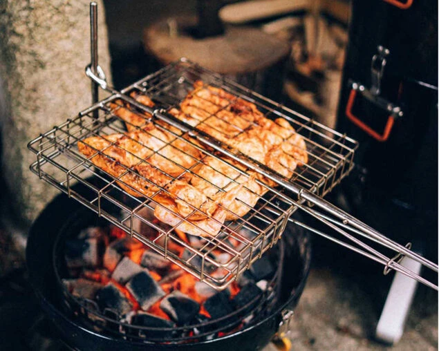 ProQ Flip N Grate Swivel Grill (Suits Most 56cm Kettle BBQ) - Image 2