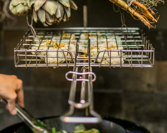 ProQ Flip N Grate Swivel Grill (Suits Most 56cm Kettle BBQ) - Image 8