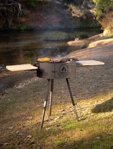 FireBarbie Portable Charcoal BBQ And Fire Pit - Image 7