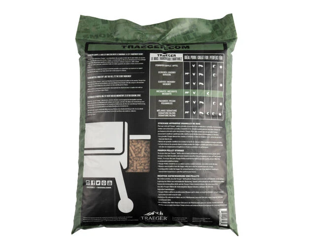 Traeger Mesquite Pellets 9KG - Image 2