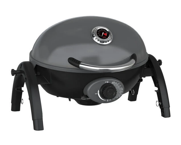 Ziggy Nomad Portable Grill BBQ Suitable For Connection To The Gas Supply Of A Boat Or Caravan