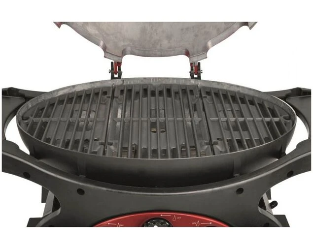 Ziggy Classic Triple Grill Natural Gas BBQ On Cart (Gunmetal Grey) - Image 3