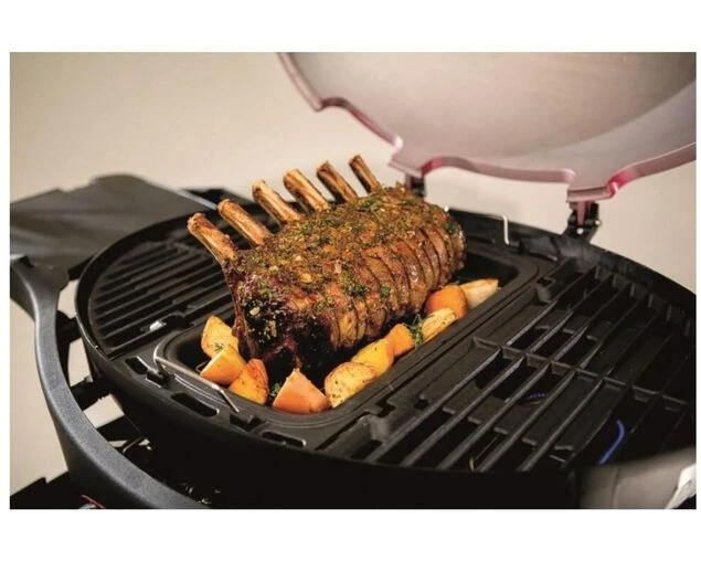 Ziggy Classic Triple Grill Natural Gas BBQ On Cart (Gunmetal Grey) - Image 4