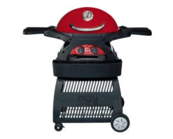 Ziggy Classic Twin Grill LPG BBQ On Cart