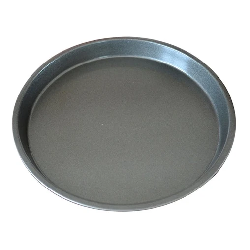 SOGA 6X 8-inch Round Black Steel Non-stick Pizza Tray Oven Baking Plate Pan - Image 8