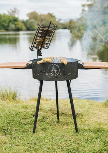 FireBarbie Portable Charcoal BBQ And Fire Pit - Image 12